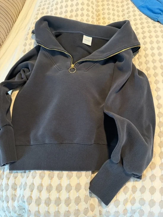 Varley Vine Half-Zip Pullover Black Medium - Picture 6 of 6